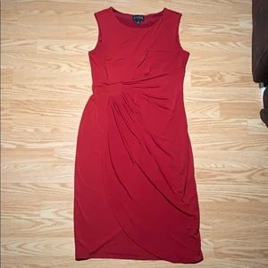 Enfocus Flattering Red Dress